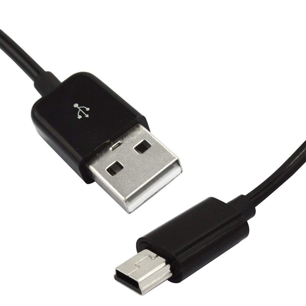 mxtechnic USB 2.0 Type A Male to Mini Expansion Spring Coiled Cable 4-36inch Standard Spiral Flexible Extension for Printers, Cameras, Mouse, Cell