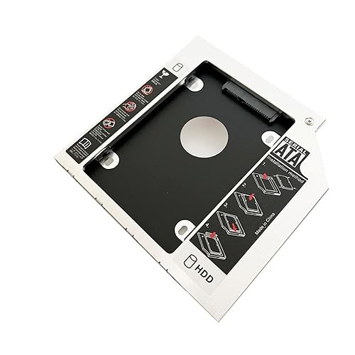DY-tech 2nd SATA Hard Drive HDD SSD Enclosure Caddy Frame Tray for Lenovo G405s G500s G505s UJ8C2
