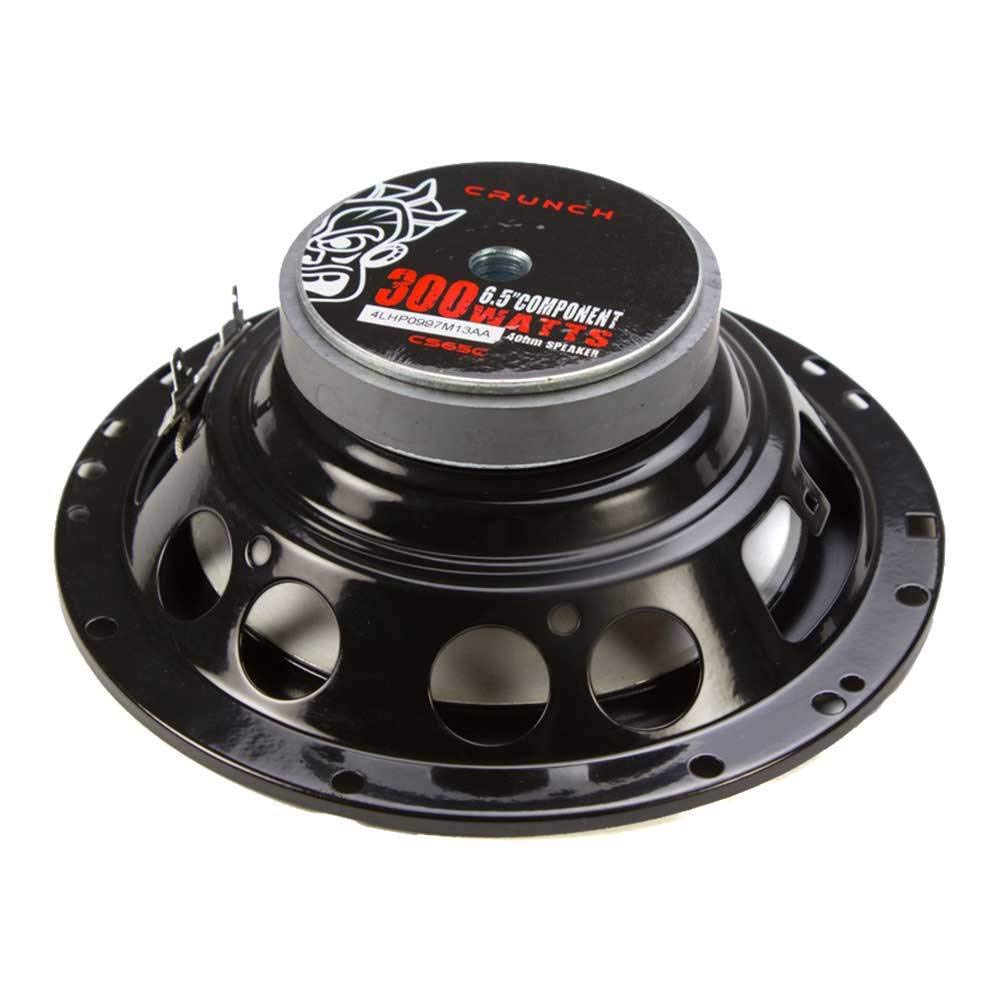 Crunch CS Series 6.5 Inch 300W 2-Way Component Speaker System, Pair