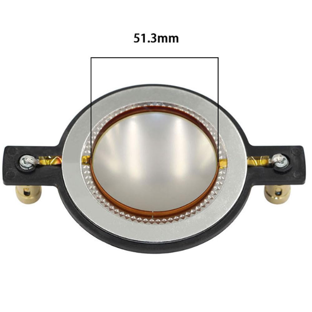 4Pcs Replacement Diaphragm 2" Voice Coil Compatible with Audiopipe APHC-6256 APHC-6278 APH-5050 8Ohm