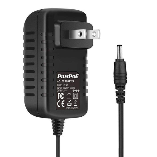 for Polycom Power Supply Adapter, 48V Power Cord Compatible with VOIP Polycom IP Phones VVX 101, 201, 300, 301, 310, 311, 400, 401, 410, 411, 500…