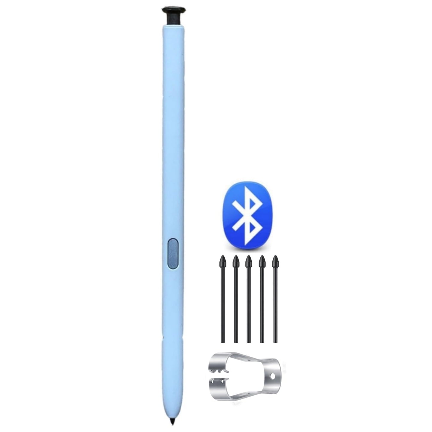 S22 Ultra Pen (withBluetooth) Replacement for Samsung Galaxy S22 Ultra, S Pen S22 Ultra Stylus (4096 Pressure Sensor) + Replacement Tips/Nibs (Blue)