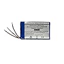 Starnovo 800mAh/3.7V Replacement Battery for JB L Clip 2, Clip 2 an, CLIP2BLKAM, CS056US, P04405201,JB L GSP383555,Portable Speaker Battery