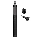 Brave Heart 10.6-47.2 inches Carbon Fiber Invisible Selfie Stick for Insta360 X5 x4 Insta 360 X5 x4 x3 x2 x Go 2 3 for DJI OSMO 360 Action Camera