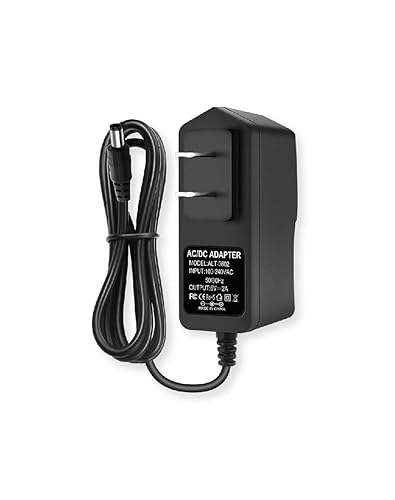 6V DC Power Supply 2A Universal AC Adapter, 100-240V 50/60Hz 6 Volts 2 Amp Transformer, DC 6V Power Cord, 5.5mm x 2.5mm Plug