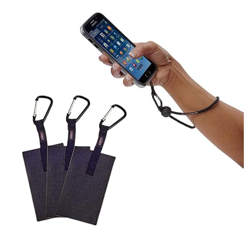 Cell Phone Lanyard Tether, Universal Design Works with All Phone and Case Types, 3 Ways to Use Phone Tether Kit Includes Adjustable Neck and Wristlet