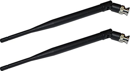 Pair Half Wavelength Antennas with BNC Connectors for Line 6 Wireless Receivers