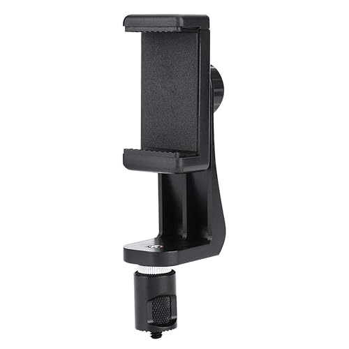 Serounder Phone Clip Holder Mount Adapter Bracket for Lab, S, Crane3, Phone Bracket Smartphone Clip Holder Mount Bracket for Feiyu G6/G6 Plus, Tripod