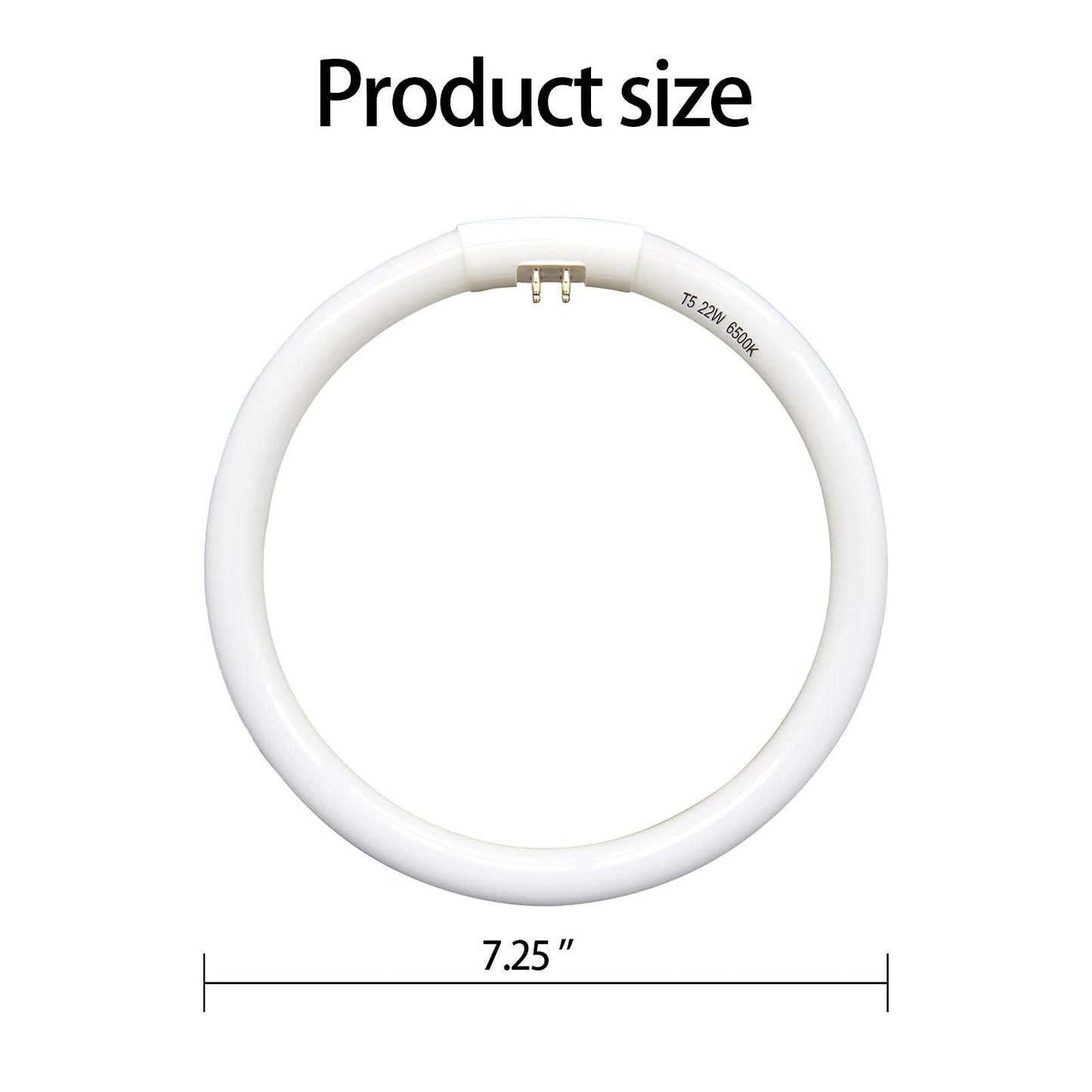7.25 inch T5 22W Circular Bulb,FC22 Surround Fluorescent Lamp,Daylight