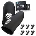 Nexus Elite Gamer sleeves for pubg , mobile gaming finger cots sleeve gloves and covers , compression for thumb arthritis sweaty hands , Carbon Core