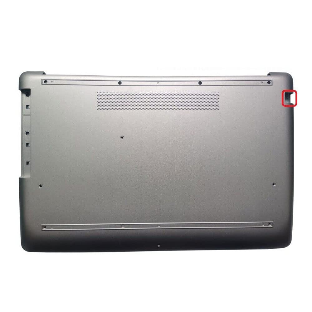 Replacement Case Compatible for HP 17-BY0021DX 17-BY1033DX 17-BY3613DX 17-by1061st 17-BY0015CA 17-BY0013CA (Silver Bottom Base Cover)