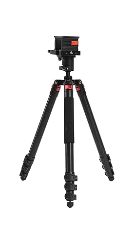 Hunting Aluminum Alloy Tripod with High Strength Structure,Durable,Adjustable,360° Rotation Ball Mount,Shooting, Hunting & Outdoor Activities