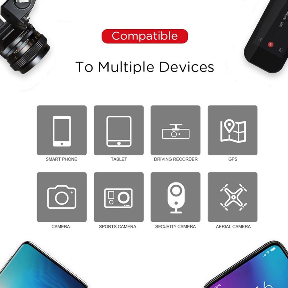 128GB TF Card Flash Memory Card, Ultra High Speed TF Memory Card with SD Adapter