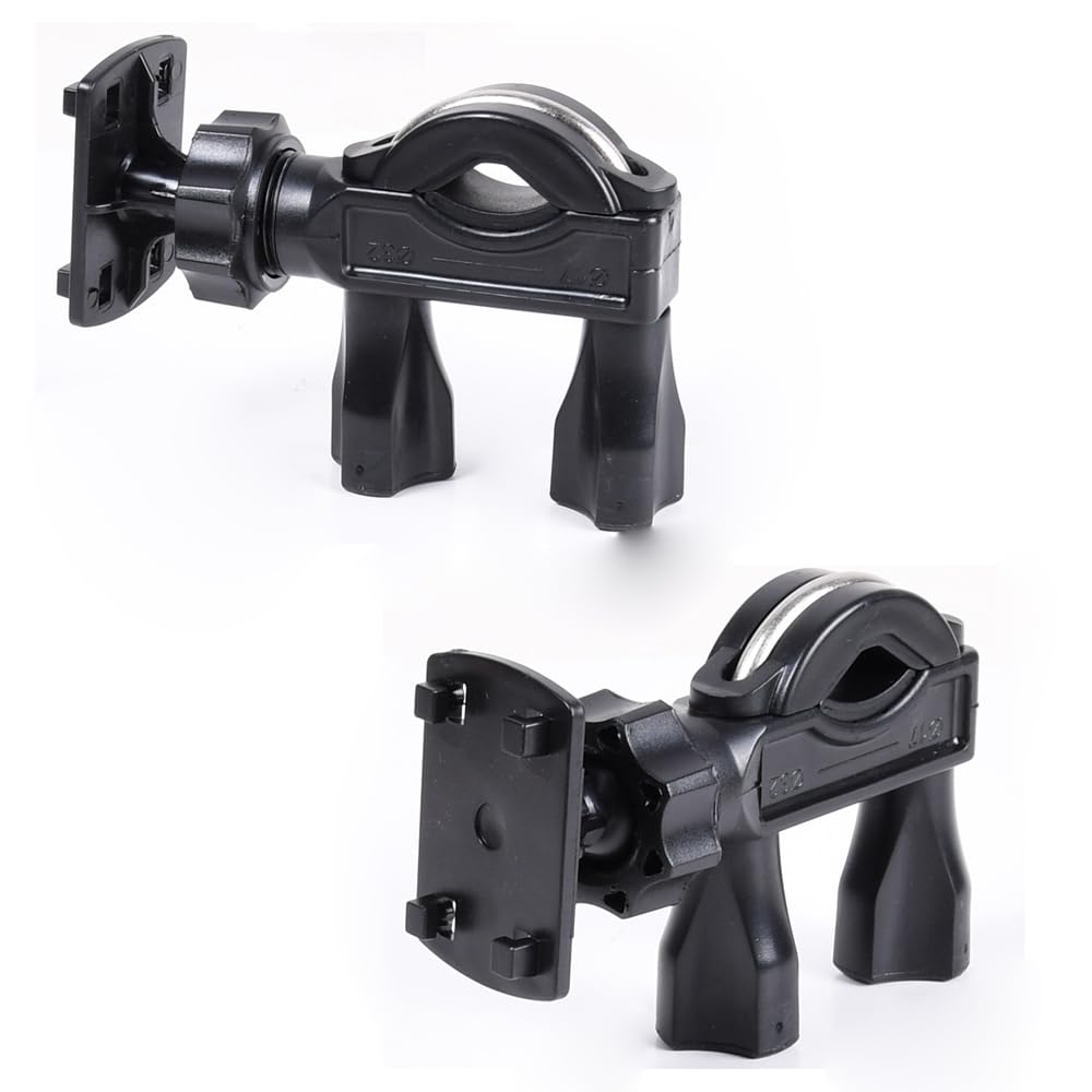 ThtRht 2 Pack Underwater Fishing Camera Screen Mount Holder Clamp Fishing Monitor Bracket Stand for Fish Finder Cameras Fishing Chairs Camping Chair