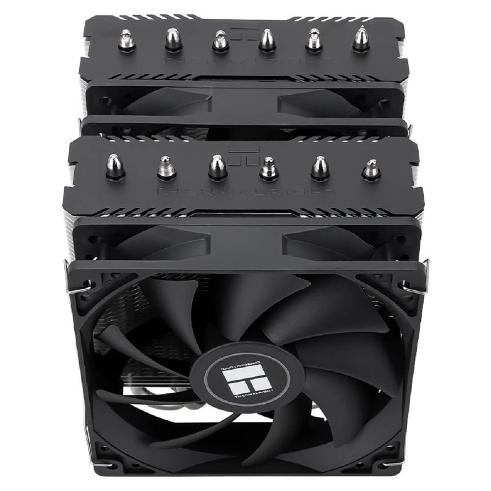 Thermalright Peerless Assassin 120 SE CPU Cooler, 6 Heat Pipes AGHP Technology, Dual 120mm PWM Fans, 1550RPM Speed, for AMD:AM4 AM5/Intel LGA
