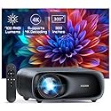 NexiGo PJ40 (Gen 3) Projector with WiFi and Bluetooth, D65 Calibrated, Native 1080P, 4K Supported, Projector for Outdoor Movies, 20W Speakers, Home