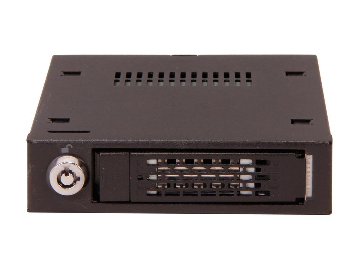 ICY DOCK Rugged Full Metal 2.5” SATA HDD & SSD Mobile Rack for External 3.5" Drive Bay | ToughArmor MB991SK-B