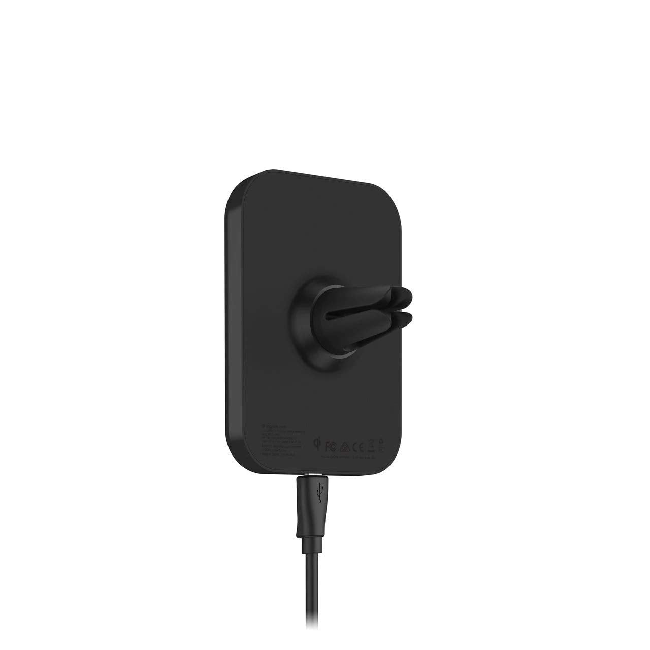 mophie Wireless Charging Car Vent Mount for mophie cases with Charge Force wireless power - Black