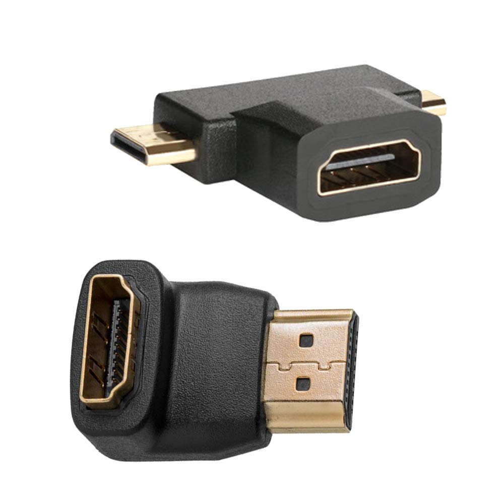 AONTOKY Hdmi Adapters Kit (7 Adapters) Mini Hdmi to Micro Hdmi Male to Female