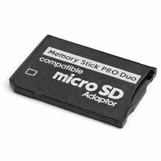 SANOXY Compatible Micro SD Adapter Memory Stick Pro Duo Single Slot Black