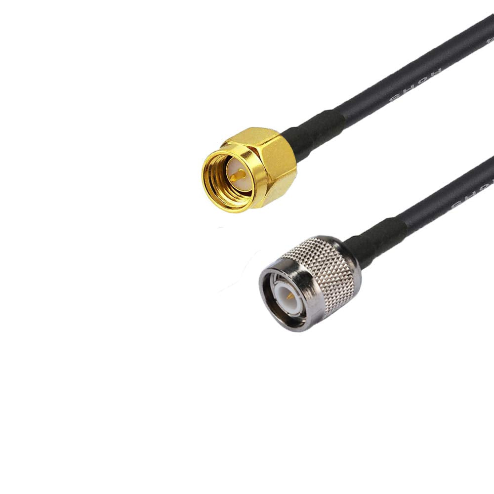 RedYutou SMA Male to TNC Male Plug Cable RG58 Coax