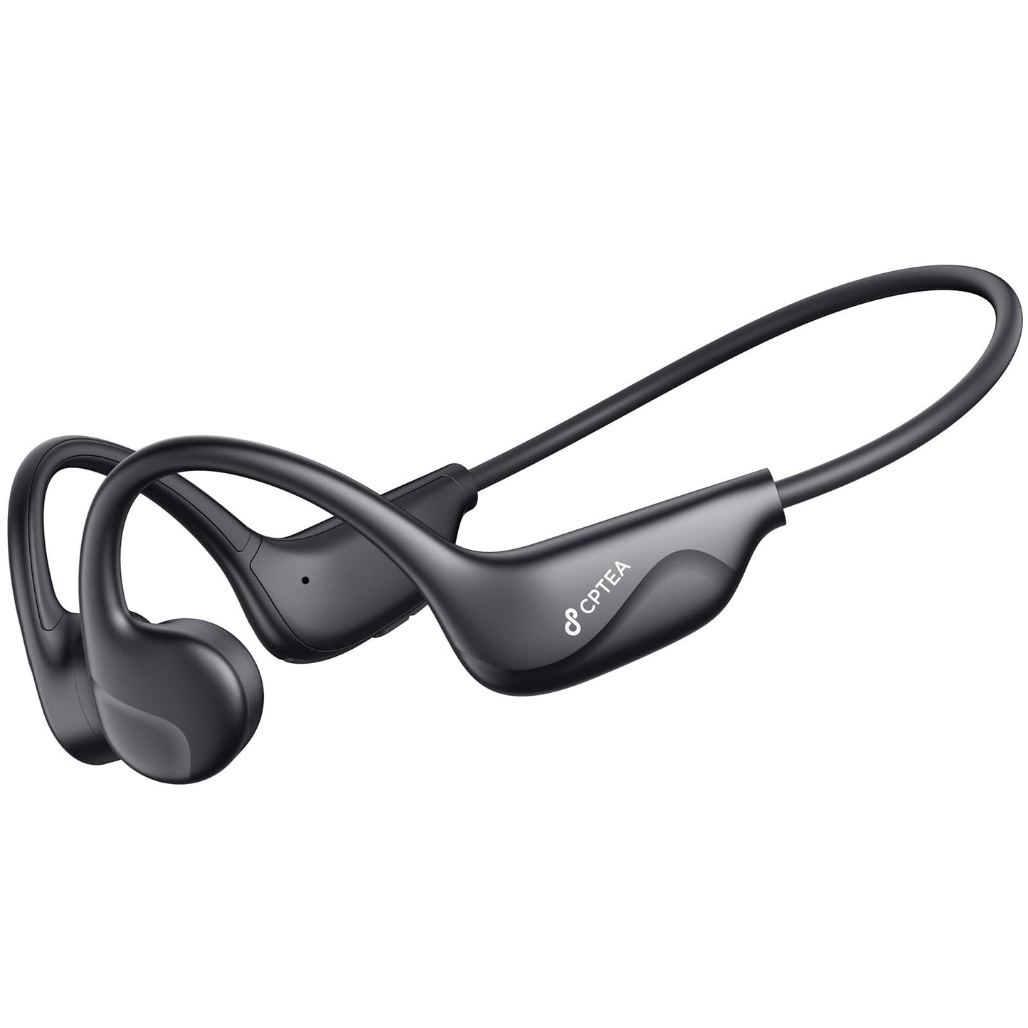 CPTEA Bone Conduction Headphones, Open Ear, Bluetooth V6.0, IPX5, Sweat Resistant,10Hrs Playtime, Comfortable Fit Sports Wireless Earbuds…
