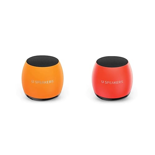 U Speakers Micro Glow in the Dark Portable Wireless Bluetooth Speaker with Mic & Selfie Remote Control Active Lifestyle Travel Home Office Bundle