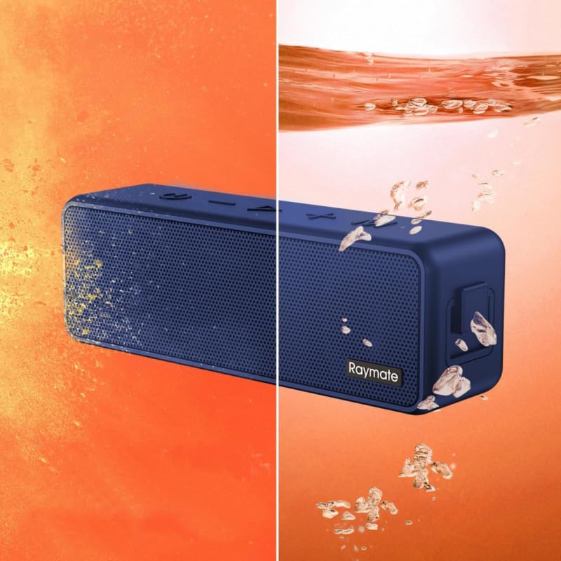 Raymate Bluetooth Speaker, for Outdoor Home Party Travel (Blue)