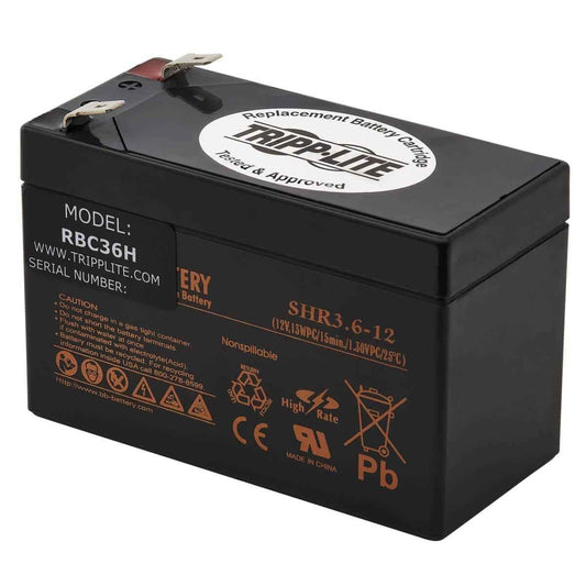 Tripp Lite Certified UPS Replacement Battery Cartridge for AVR550U, AVRX550U, ECO550UPS, ECO650UM, INTERNET550SER, INTERNET550U and INTERNET600U UPS…