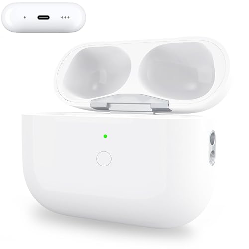 Wireless Charging Case for AirPods Pro 1/2 USB C Prot with Bluetooth Button?Replacement Charger Cases Compatible with AirPod Pro 1st / 2nd Gen Charger