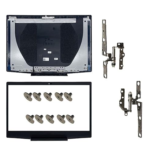 Laptop Replacement Case Compatible for Dell G3 Series 3590 0YGCNV 03HKFN 0747KP 07md2f P89F (Not Fit Latitude 3590) Black LCD Top Back Cover Case