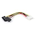 Monoprice Data Cable - 0.50 Feet - SATA Serial ATA Splitter Power Cable (1x 5.25 to 2X 15-pin SATA Power Connector)