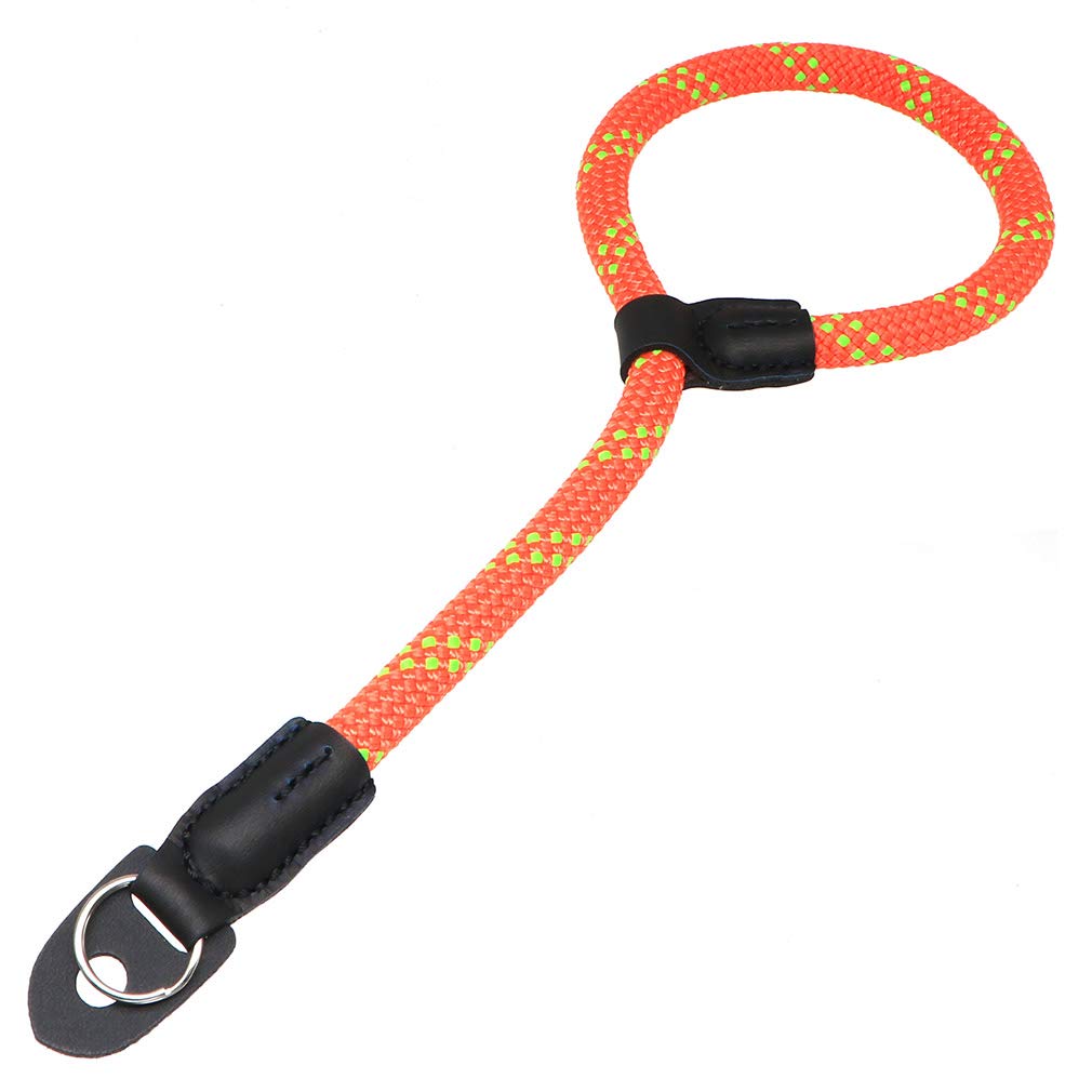 HITHUT Adjustable Rope Camera Wrist Strap Hand Strap for SLR DSLR Digital Mirrorless Cameras Orange Green