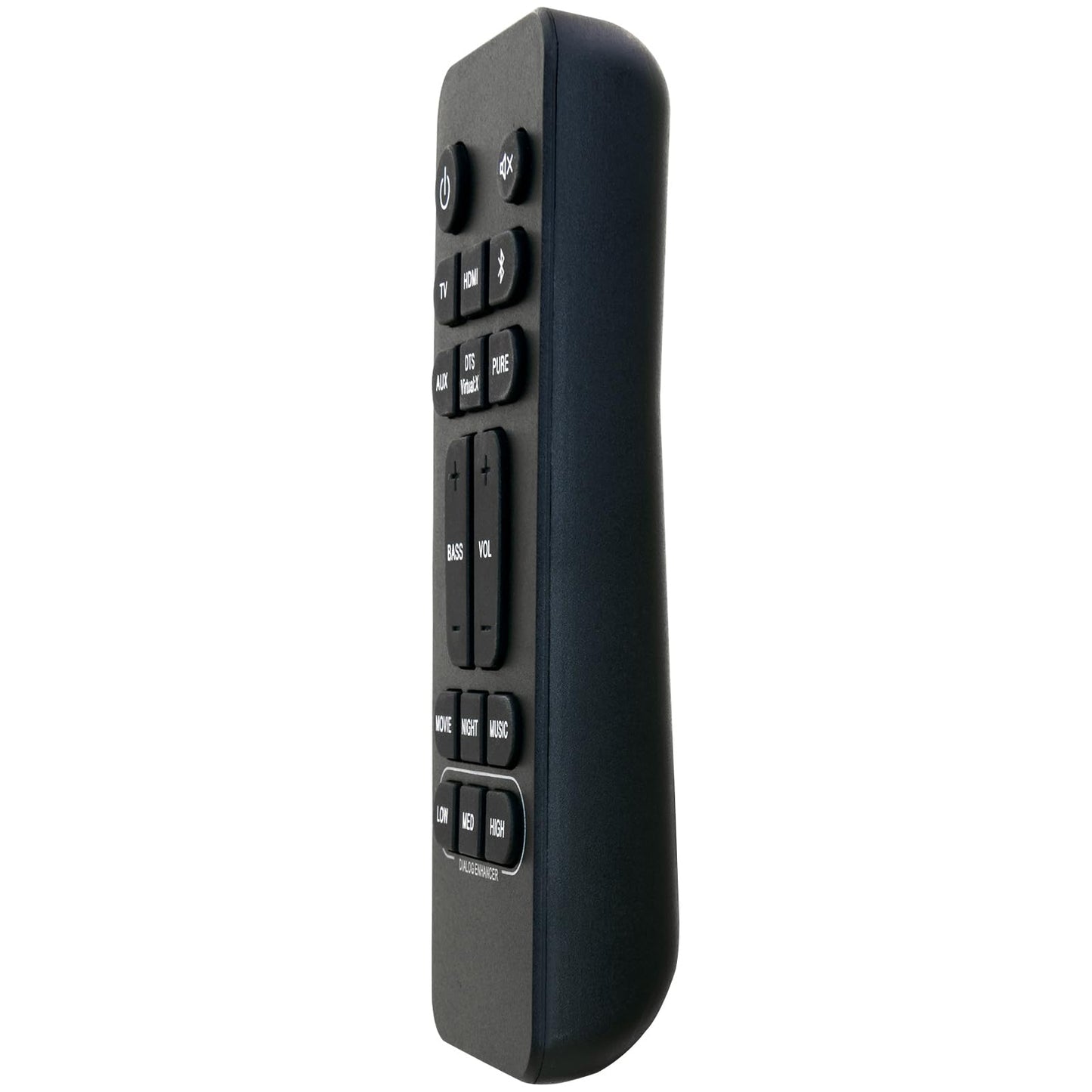 Replacement Remote Control for Denon DHT-S216 DHT-S217 DHT-S316 DHT-S416 DHT-S517 Home Theater Soundbar (with Mounting Bracket)