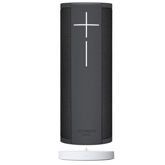 Ultimate Ears Megablast Portable Wi-Fi/Bluetooth Speaker with Hands-Free Amazon Alexa Voice Control (Waterproof) with Charging Dock - Graphite Black