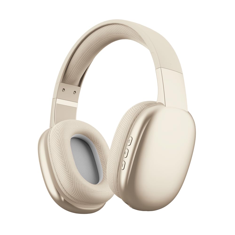 Gabba Goods Wireless Over Ear Bluetooth Headphones with Microphone - Wireless Headset -Noise Reduction - Bluetooth, Wired,Built in Micro SD…