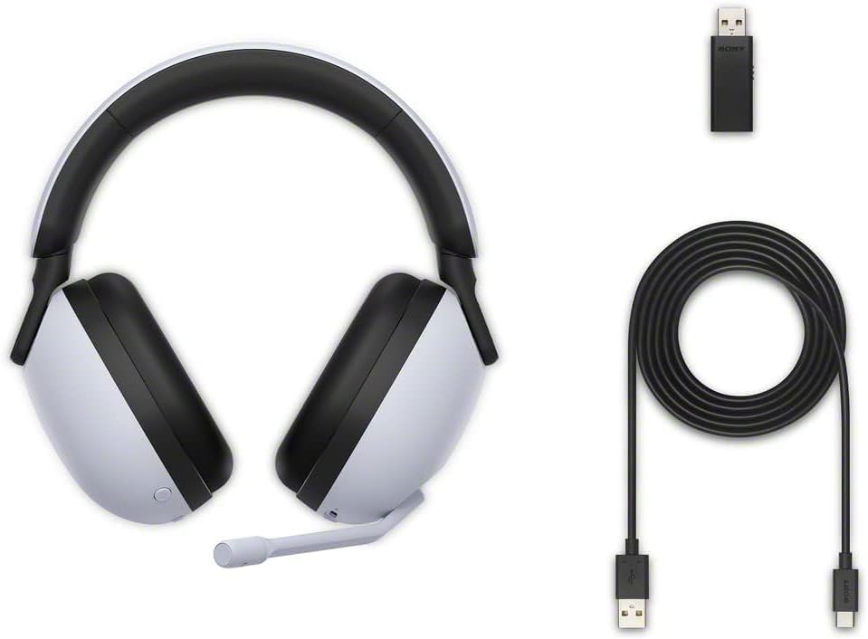 Sony INZONE H9 Gaming Headset, Wireless Noise Canceling Bluetooth Headset with Microphone, 360 Spatial Sound, for PC and PS5 (WH-G900N) Bundle…
