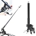 Coyktonty Bicycle Motorcycle Handlebar Adapter Bracket Set for Osmo 360/Insta360 X5/X4/Insta360 Ace Pro/DJI Pocket 3 2 1 /Gopro Series,Action 5