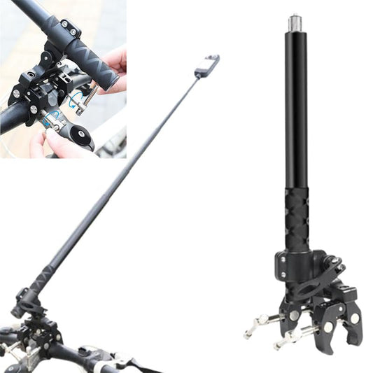 Coyktonty Bicycle Motorcycle Handlebar Adapter Bracket Set for Osmo 360/Insta360 X5/X4/Insta360 Ace Pro/DJI Pocket 3 2 1 /Gopro Series,Action 5