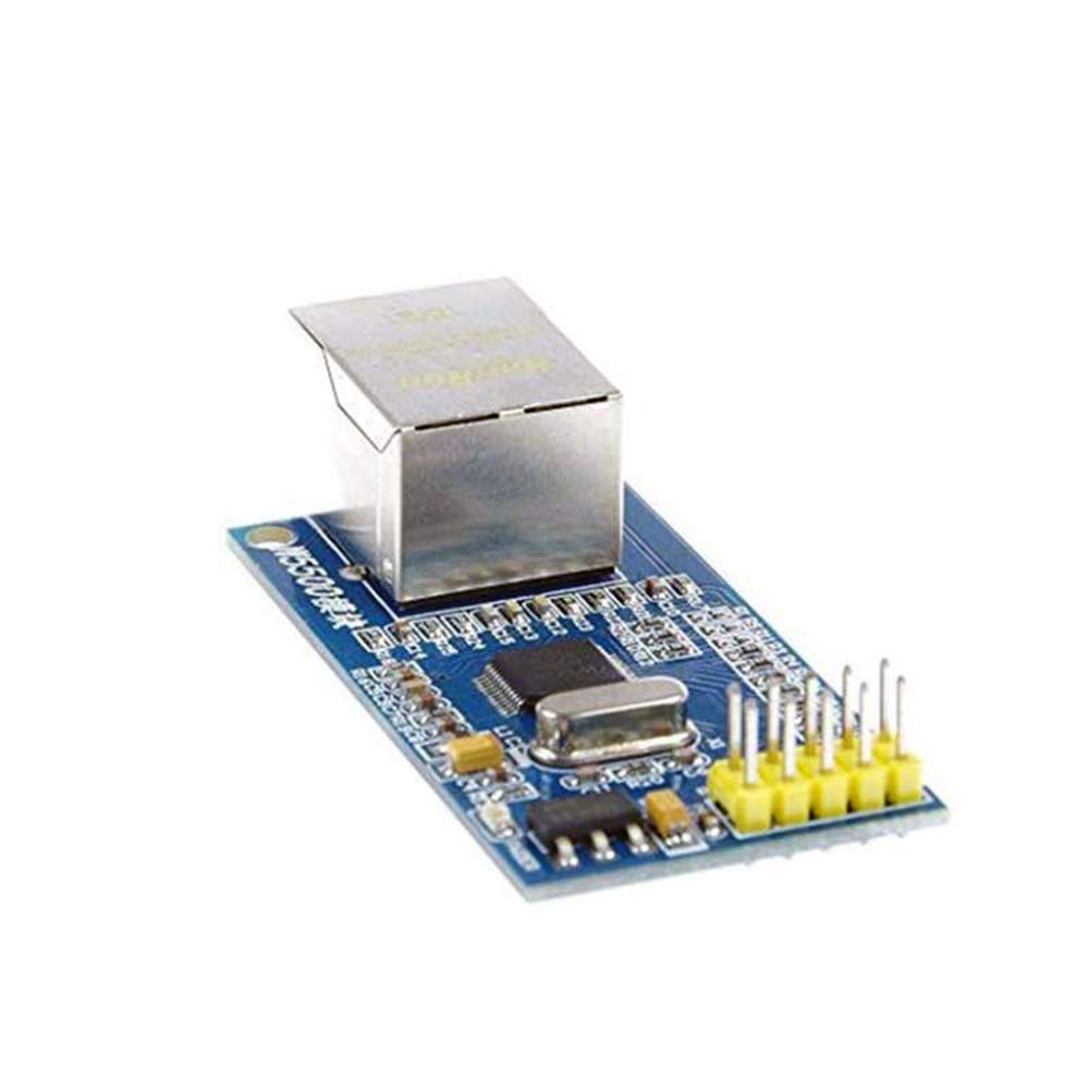 Taidacent Ethernet Network Module W5500 Full Hardware TCP IP Protocol Stack Without Code 51/STM32 Ethernet Microcontroller Transmission Rate