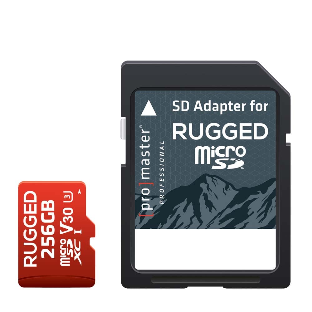 ProMaster Micro SDXC 256GB Rugged™ Memory Card, (Model 5393)