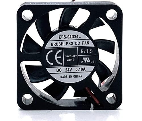 Jason Ares EFS-04D24L 40x40x10mm 24V 0.10A 4CM Cooling Fan for Desktop, Gaming Console