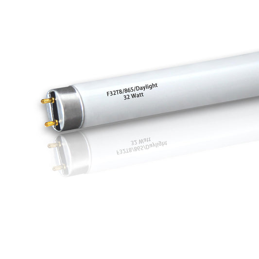 Cemlorot (10pack) 48 inch F32T8/865 Fluorescent Tube Light,4FT 32Watts 6500K Full Spectrum Daylight Bulb,Ra83 High Transparent Replacement for Ceiling