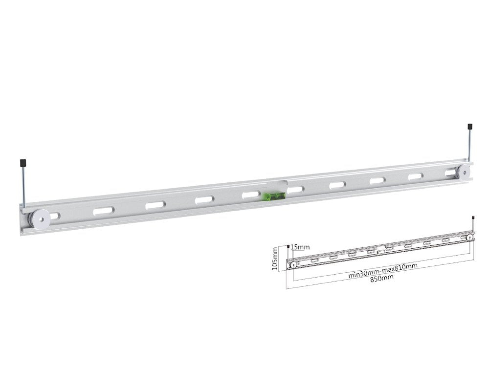 MyCableMart Soundbar Bracket Accessory, Universal up to 33lbs with Level