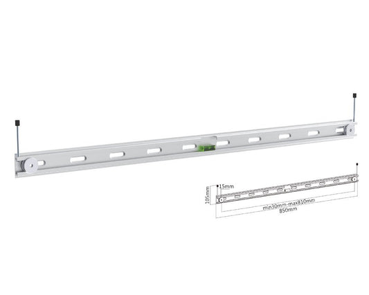 MyCableMart Soundbar Bracket Accessory, Universal up to 33lbs with Level