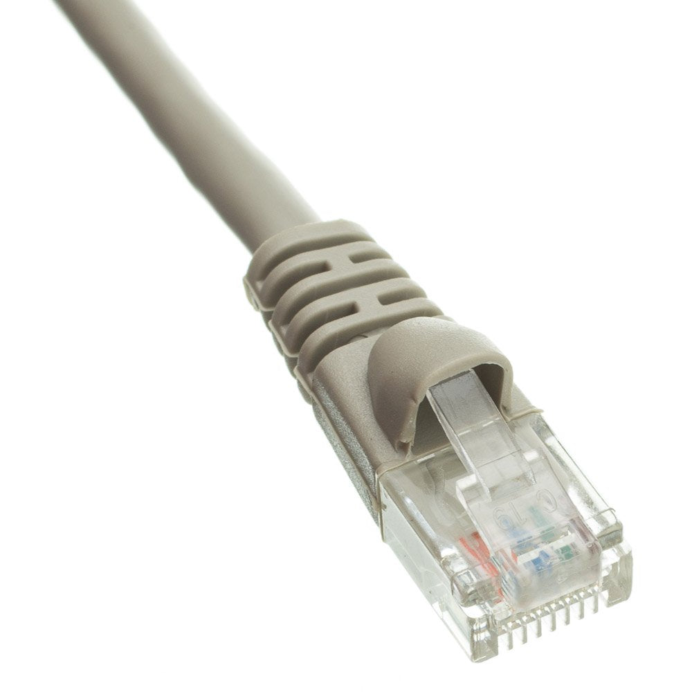 CableWholesale Cat6 UTP Ethernet Cable, Snagless Boot, PoE, 75 ft, Gray