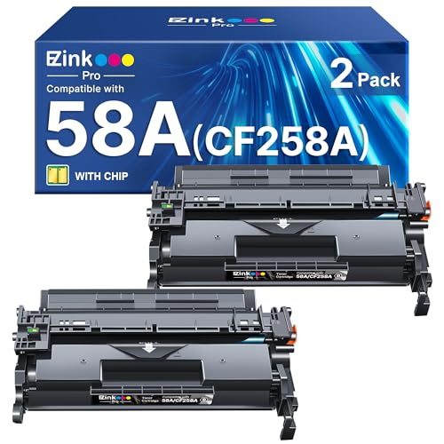 CF258A 58A Toner Cartridge Black Compatible for HP 58A CF258A 58X CF258X Toner Cartridge for LaserJet Pro MFP M428fdw M404dn M404n M404dw M428fdn