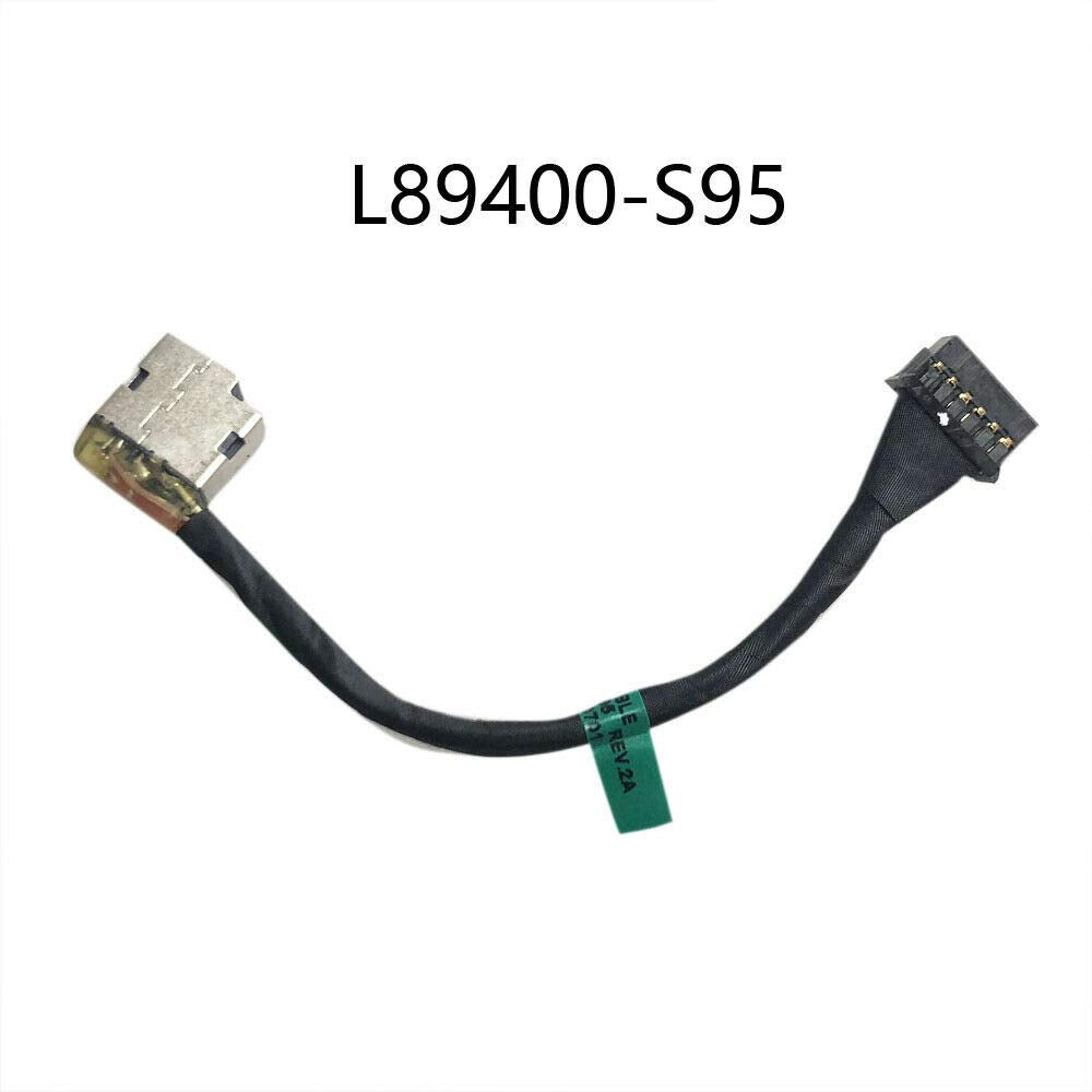 Zahara DC Power Jack Charging Port Plug Cable Connector for HP OMEN 15-EN 15-EK Series 15-ek0023dx 15-ek1013dx 15-ek0019nr 15-EN0013DX / Pavilion