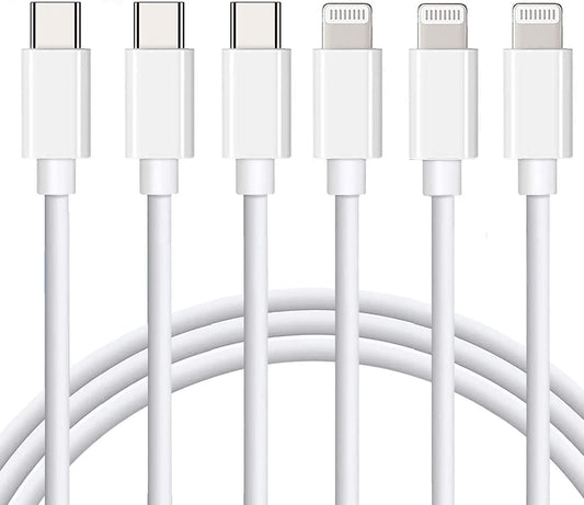 Mitesbony USB C to Lightning Cable [MFi Certified] 3Pack 6FT iPhone Charger Cord Power Delivery Type C Fast Charging Cord Compatible with iPhone 14…