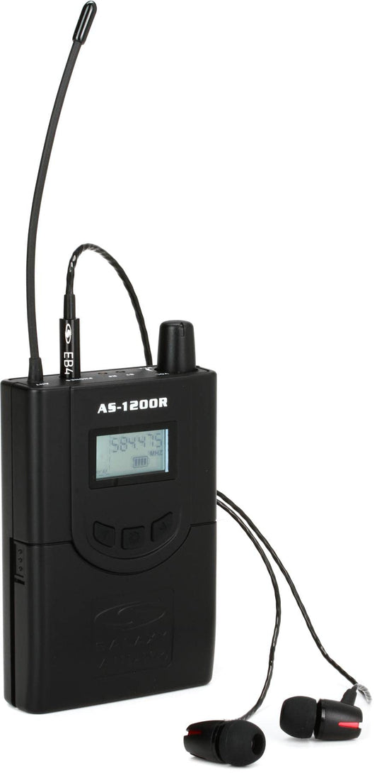 Galaxy Audio AS-1200RD Wireless In-ear Monitor Receiver - D Band